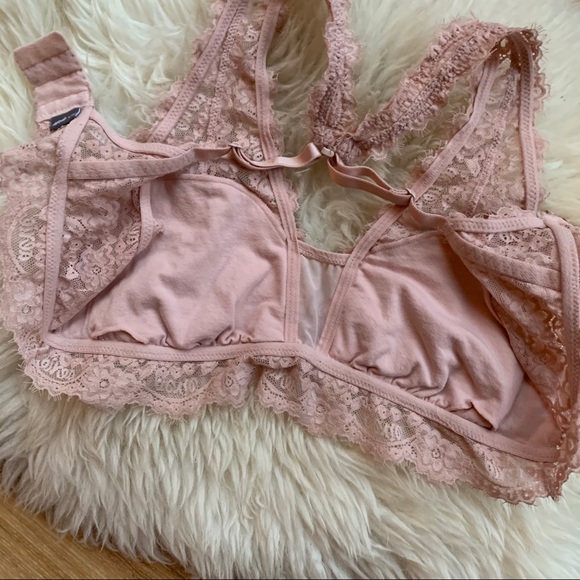 Aerie | Pink Lace Bralette | L - Picture 7 of 7
